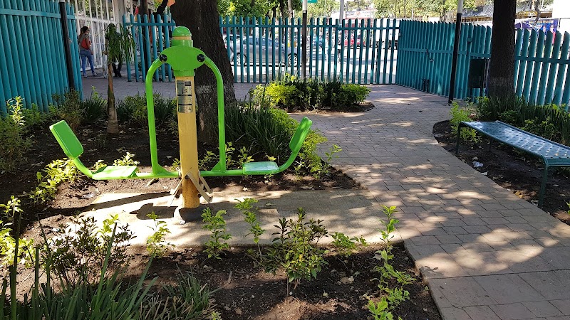 Parque de Bolsillo con Gimnasio al Aire Libre